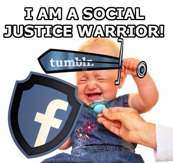 Social Justice Warriors are babies